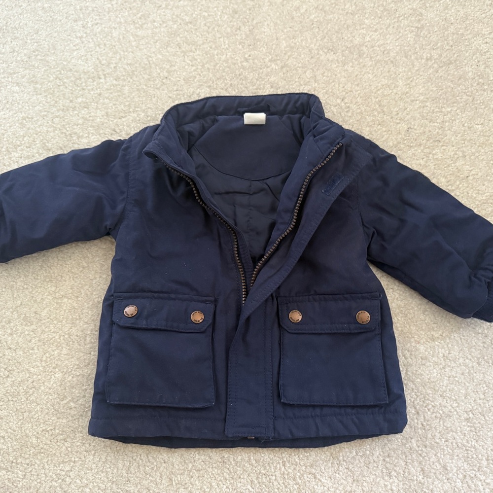 H&M Navy Coat